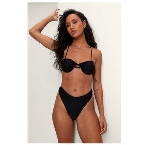 Recycled Strappy Cut Out Underwired Bikini Set